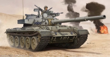 05576 Танк  израильский Tiran-6 MBT Trumpeter