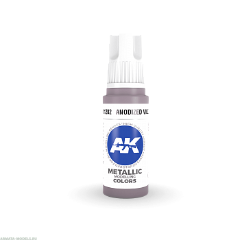 AK11202 Краска акриловая Anodized Violet 17ml