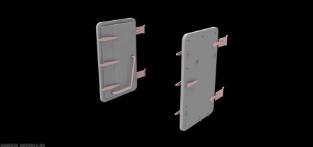 AM3591 Двери для Панциря (2 шт.) (Без фототравления)