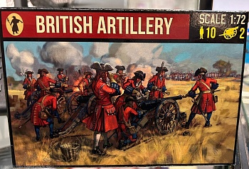 72243ST Фигуры British Artillery Strelets