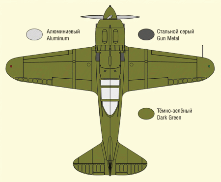 48045 Поликарпов И-185 Король истребителей ARK model