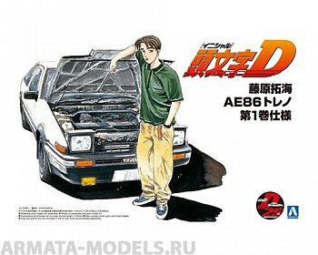 05960 Toyota Trueno AE86 Takumi Fujiwara Comics Vol.1 Ver.
