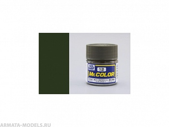 C012 Краска 10мл  OLIVE DRAB (1)