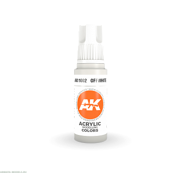 AK11002 Краска акриловая Offwhite 17ml