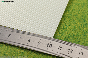 041tbh100 Объёмная текстура черепицы Чешуя М1:100. (Лист А4- 19см.х28см.)