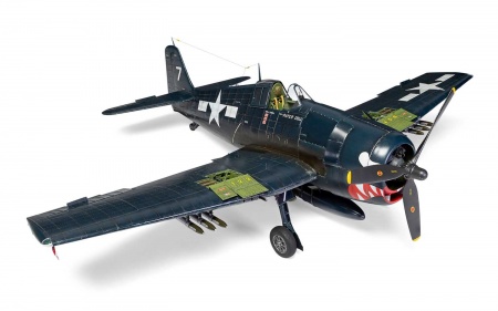 A19004 Сборная модель самолета Grumman F6-F5 Hellcat Airfix