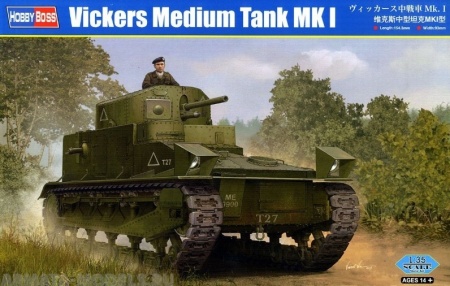 83878 Танк Vickers Medium Tank MK I Hobby Boss