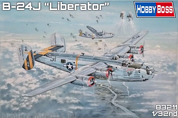 83211 Самолет  US B-24J Liberator  (Hobby Boss) 1/32