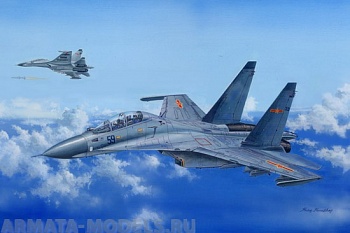 81714 Самолет Su-30MKK Flanker G 1/48