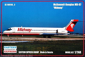 ЕЕ144110_2 Авиалайнер MD-87 Midway