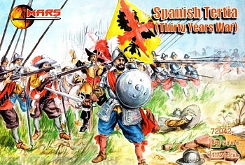 72042MR Фигуры Spanish Tertia (Thirty Years War) 1/72 Mars