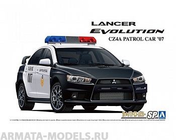 06282 Mitsubishi Lancer Evolution X '07 Taipei City Police