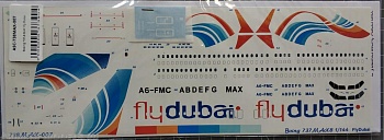 738MAX-007 Boeing 737-8 MAX Fly Dubai