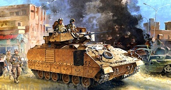 13205 БМП M2A2 Брэдли Ирак 2003г.