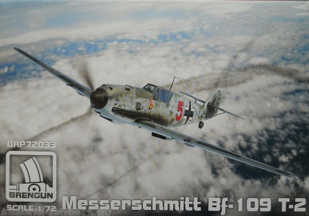 BRP72033 Самолет  Messerschmitt Bf-109 T-2 Brengun