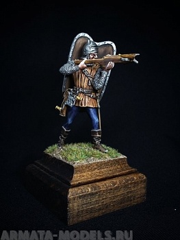 205ТБ ВИМ, пеший генуэзец с арбалетом, 54 мм