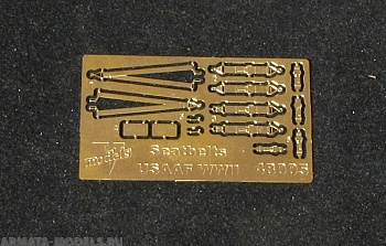 48005VM Фототравление Seatbelts USAAF WWII