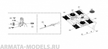 Т35007 Королевский Тигр. Ягдтигр ( Звезда №3601)